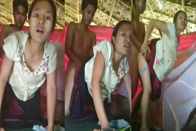 အညာသူမမကြီးကို ထမှိန်လှန်ပြီးရှယ်လိုး